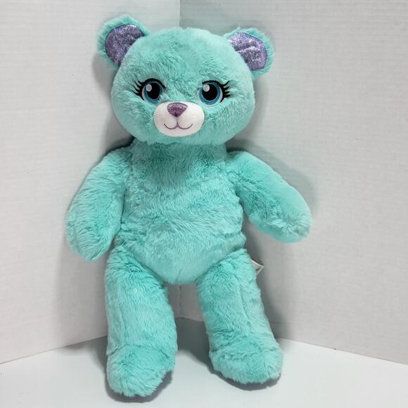 Little Mermaid Build A Bear Retired 2015 Ariel Aqua Sparkle Shiny - Picture 5 of 8